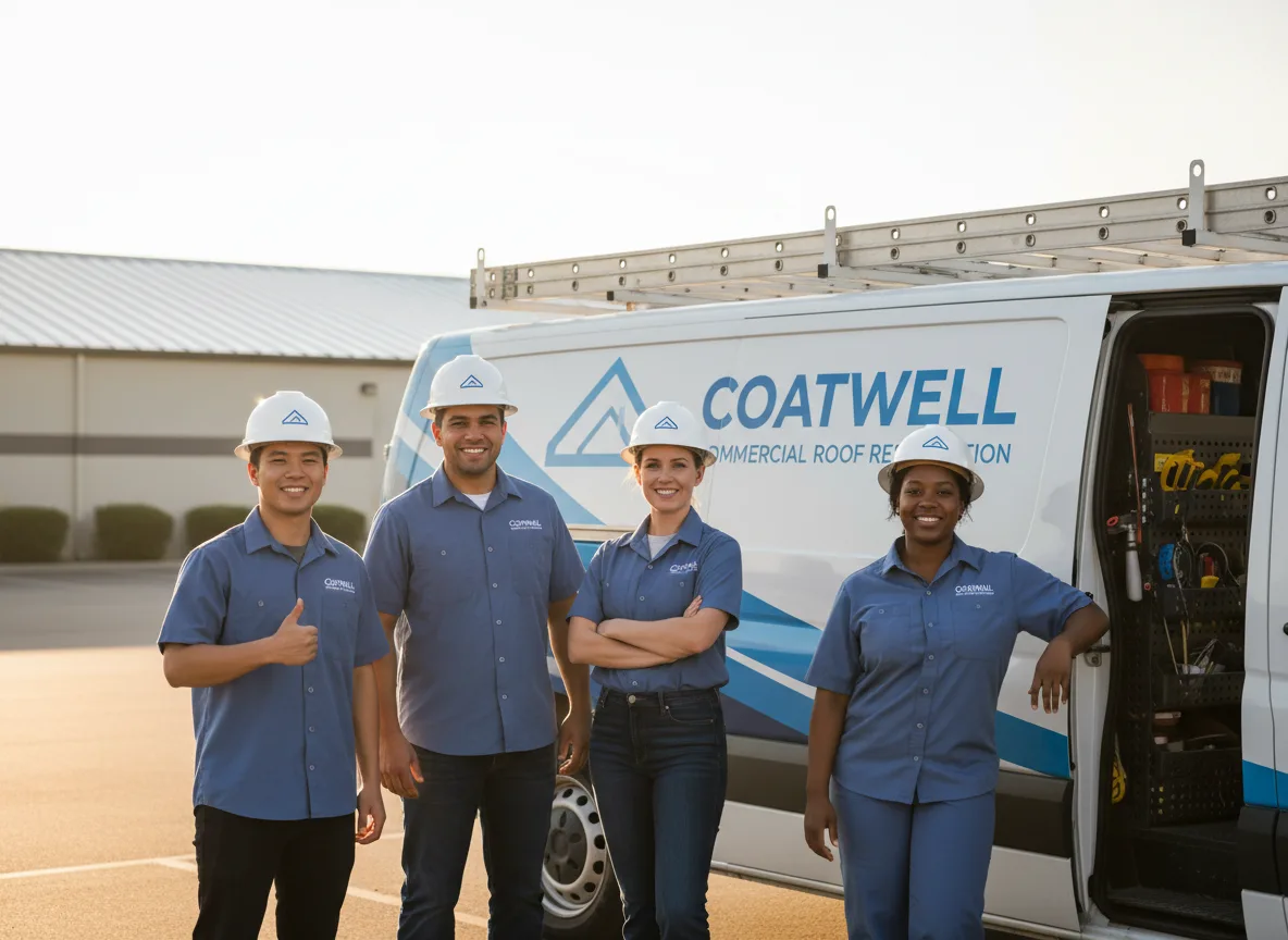 Commercial roof coating company in Cygnet, OH